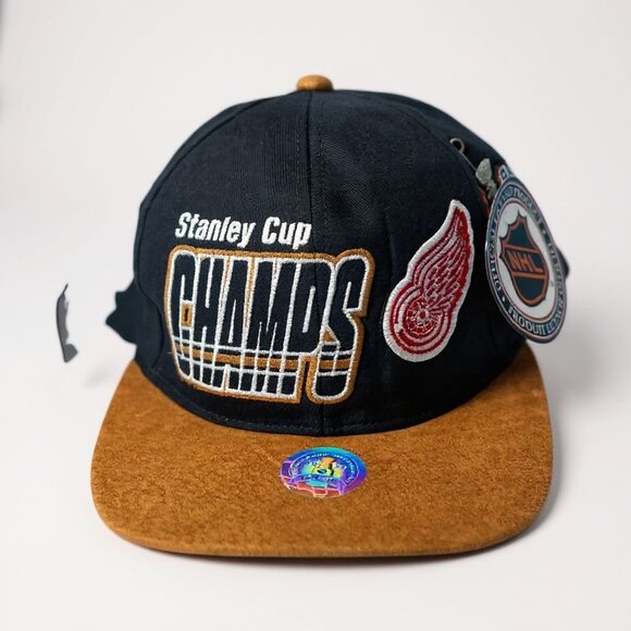 Stanley Cup Champs Detroit Red Wings 1997 Starter Hat - Picture 1 of 9